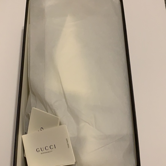 Brand NEW Gucci Black Ace Crt Sneaker - Picture 8 of 15